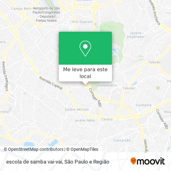 escola de samba vai-vai mapa