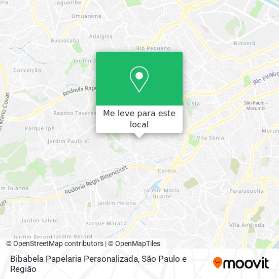 Bibabela Papelaria Personalizada mapa