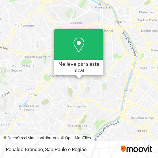 Ronaldo Brandao mapa