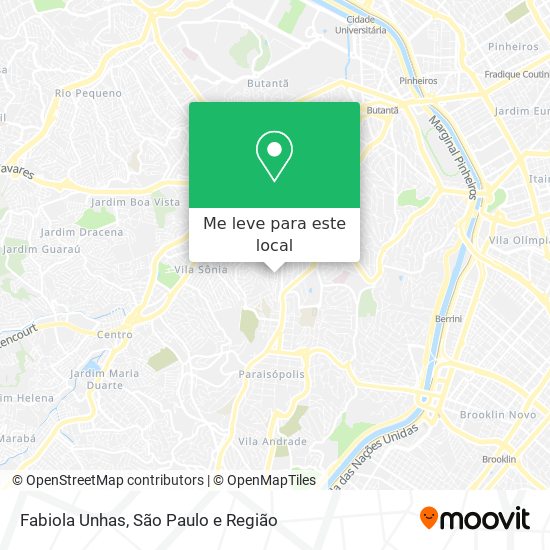 Fabiola Unhas mapa