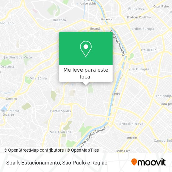 Spark Estacionamento mapa