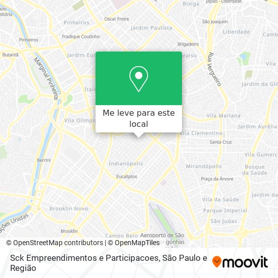 Sck Empreendimentos e Participacoes mapa