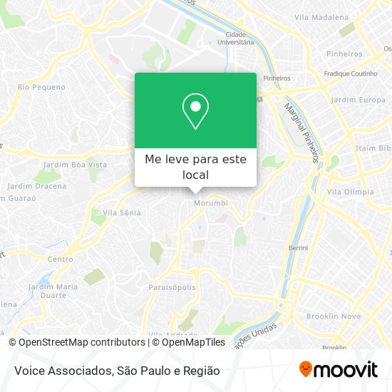 Voice Associados mapa