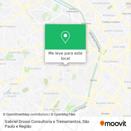 Gabriel Drossi Consultoria e Treinamentos mapa