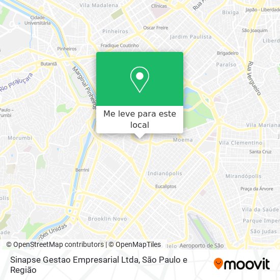 Sinapse Gestao Empresarial Ltda mapa