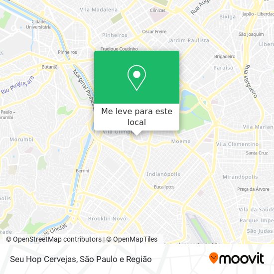 Seu Hop Cervejas mapa