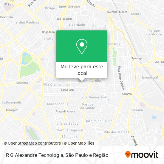 R G Alexandre Tecnologia mapa
