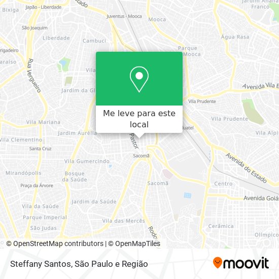 Steffany Santos mapa