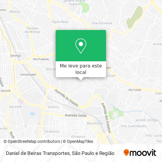 Daniel de Beiras Transportes mapa