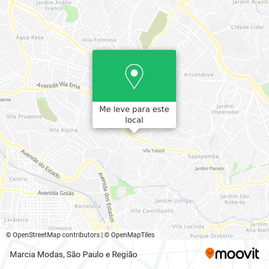 Marcia Modas mapa