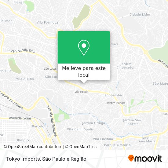 Tokyo Imports mapa