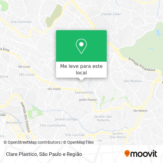 Clare Plastico mapa