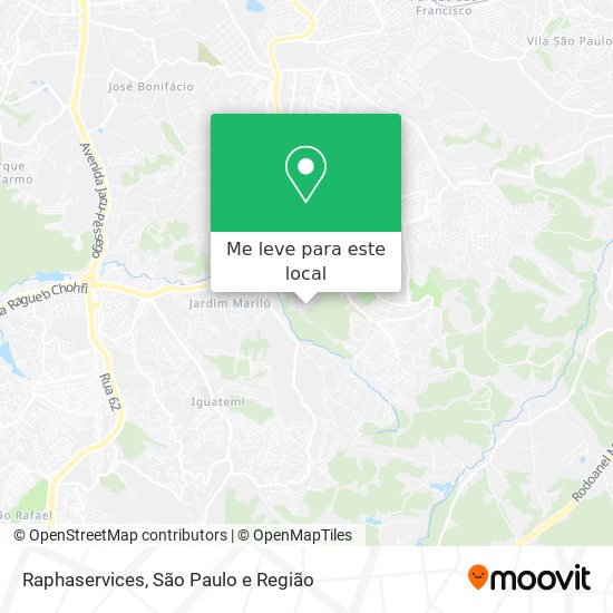 Raphaservices mapa