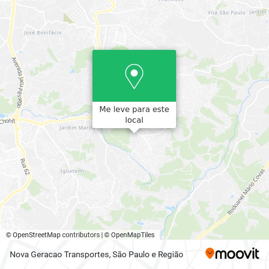 Nova Geracao Transportes mapa