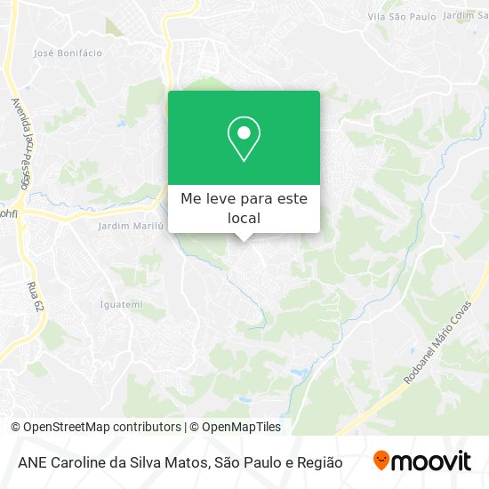 ANE Caroline da Silva Matos mapa