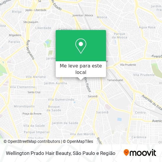 Wellington Prado Hair Beauty mapa