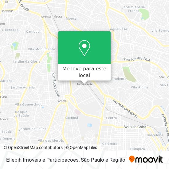 Ellebih Imoveis e Participacoes mapa