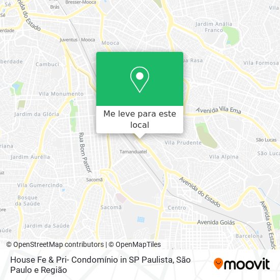 House Fe & Pri- Condomínio in SP Paulista mapa