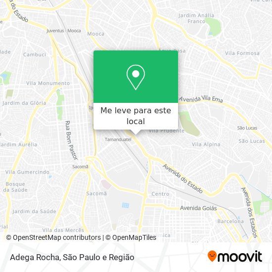 Adega Rocha mapa