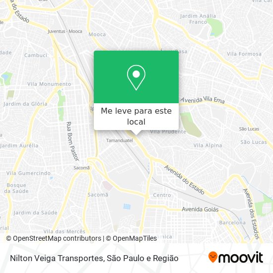 Nilton Veiga Transportes mapa