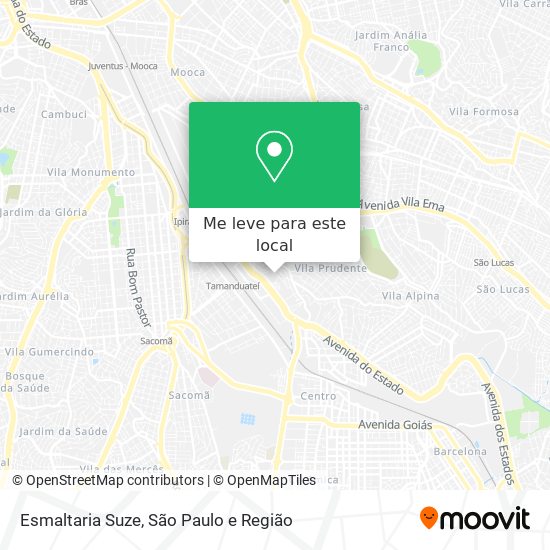 Esmaltaria Suze mapa