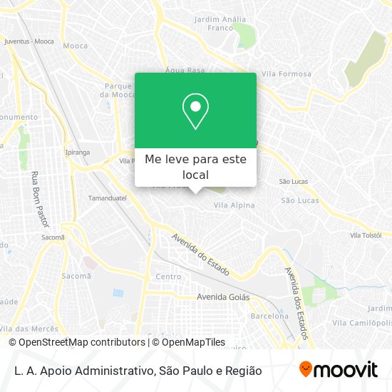 L. A. Apoio Administrativo mapa