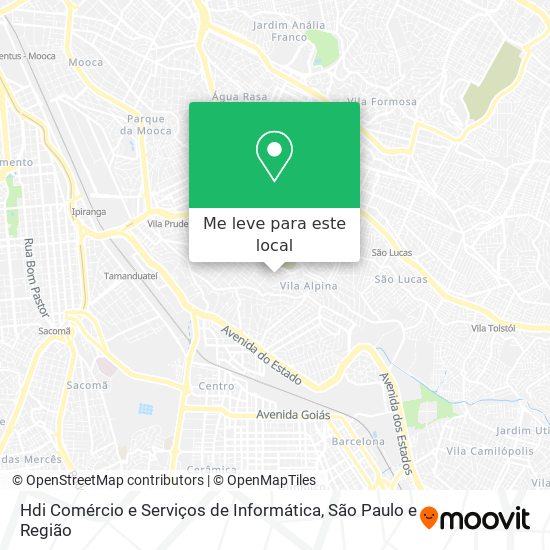 Hdi Comércio e Serviços de Informática mapa