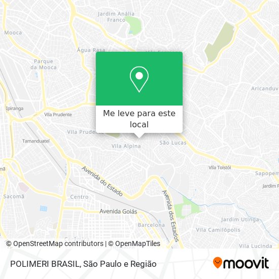 POLIMERI BRASIL mapa