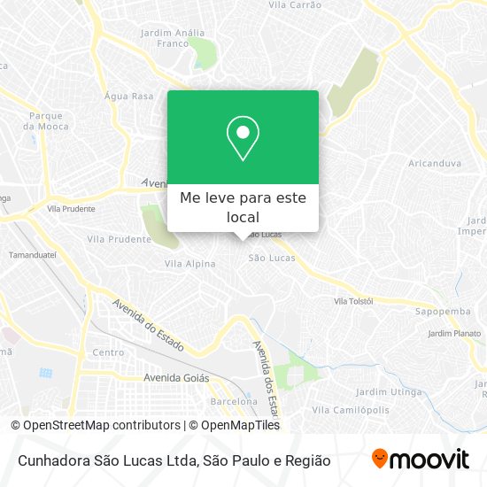 Cunhadora São Lucas Ltda mapa