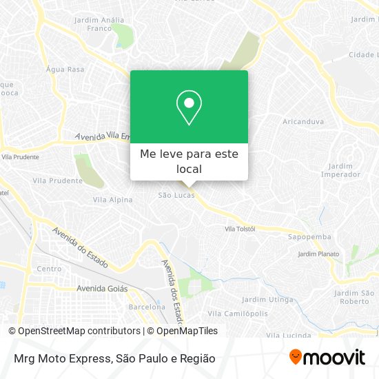 Mrg Moto Express mapa