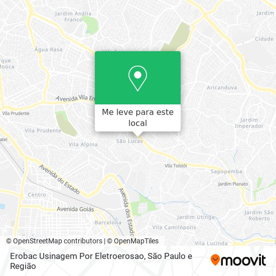 Erobac Usinagem Por Eletroerosao mapa