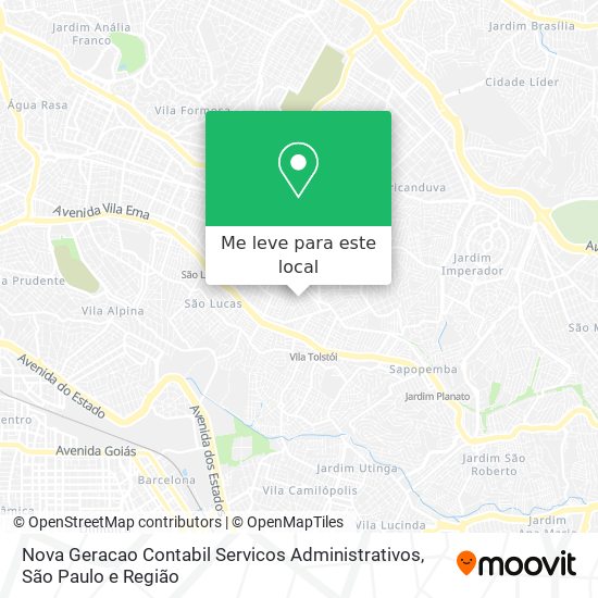 Nova Geracao Contabil Servicos Administrativos mapa