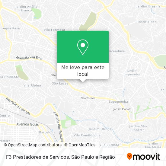 F3 Prestadores de Servicos mapa