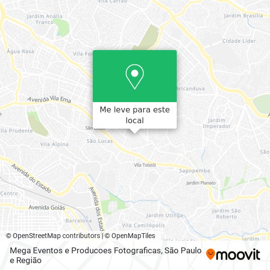 Mega Eventos e Producoes Fotograficas mapa