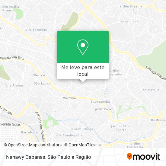 Nanawy Cabanas mapa
