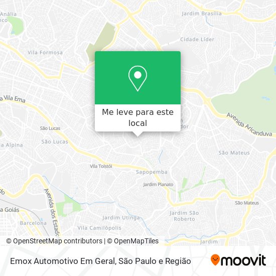 Emox Automotivo Em Geral mapa