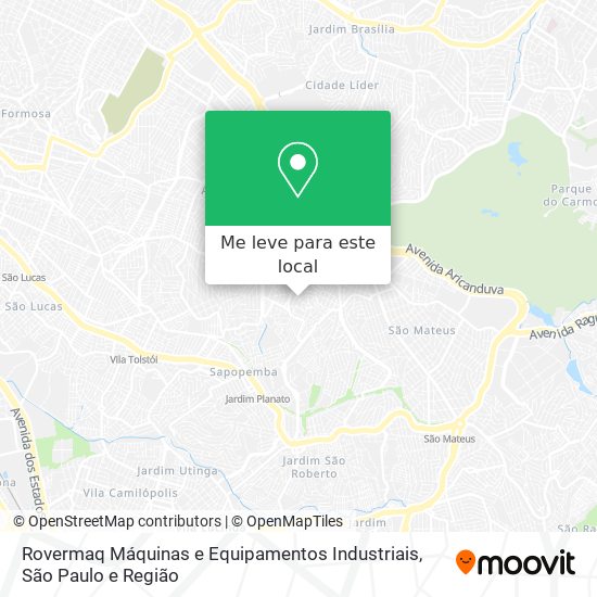 Rovermaq Máquinas e Equipamentos Industriais mapa