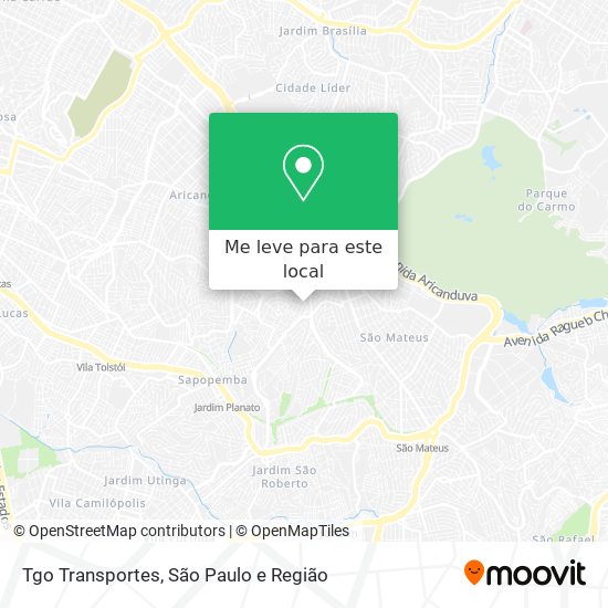 Tgo Transportes mapa
