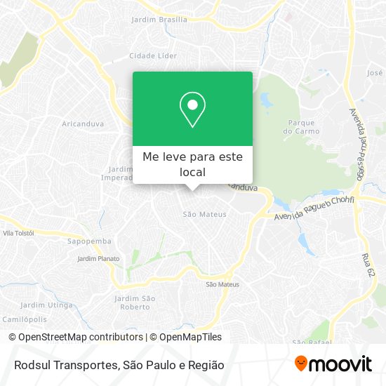 Rodsul Transportes mapa