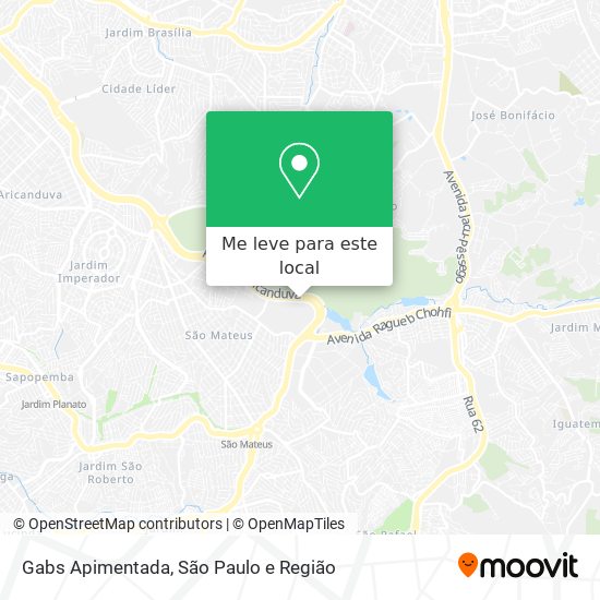 Gabs Apimentada mapa