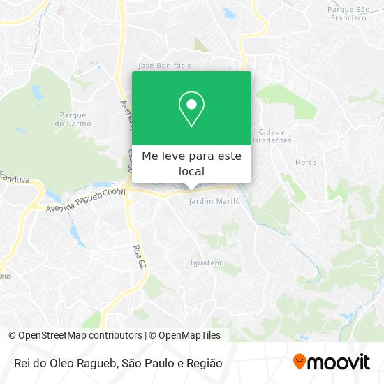 Rei do Oleo Ragueb mapa