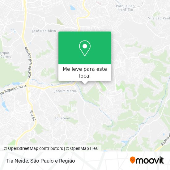 Tia Neide mapa