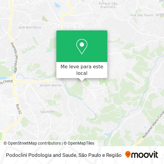 Podoclini Podologia and Saude mapa