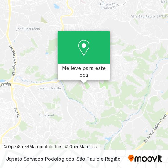 Jqsato Servicos Podologicos mapa