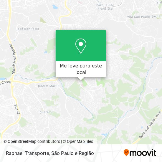 Raphael Transporte mapa