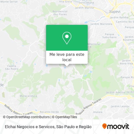 Elchai Negocios e Servicos mapa