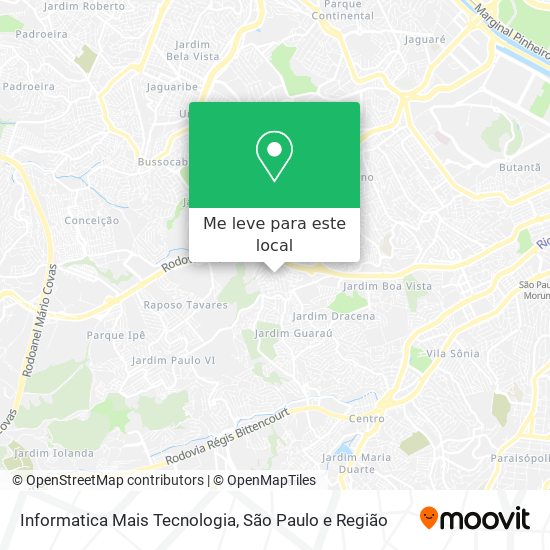 Informatica Mais Tecnologia mapa