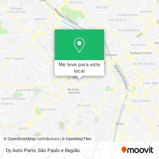 Dy Auto Parts mapa