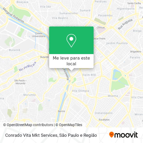 Conrado Vita Mkt Services mapa