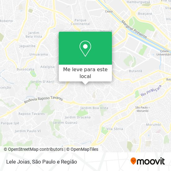 Lele Joias mapa